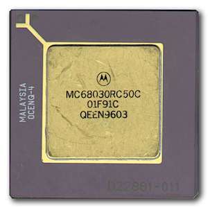 Motorola 68030 processor