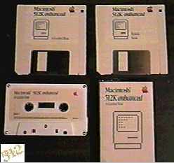 Mac 512Ke disks and tape
