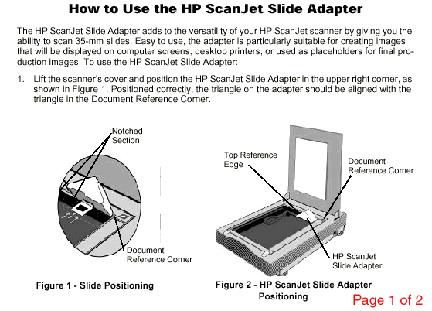 HP slide adaptor image